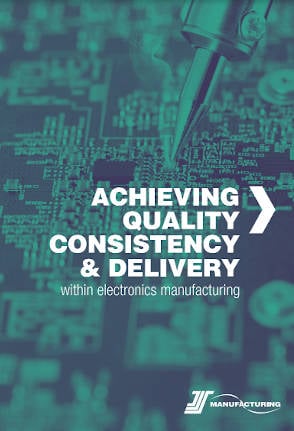 Achieving quality, consistency and delivery within electronics manufacturing